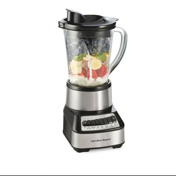 HAMILTON BEACH WAVE CRUSHER 14 SPEED GLASS JAR BLENDER - Picture 16 of 16